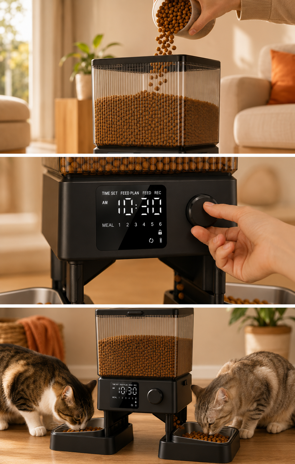 Set it up in minutes, relax for weeks