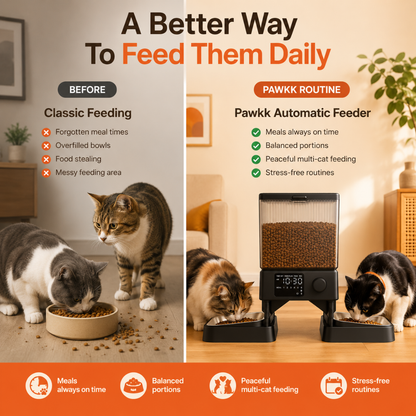 Pawkk Automatic Cat Feeder