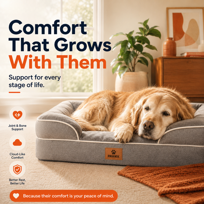 Pawkk Orthopedic Dog Bed