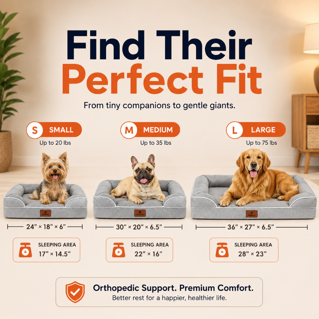 Pawkk Orthopedic Dog Bed