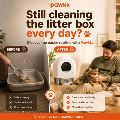 Pawkk Self-Cleaning Litter Box