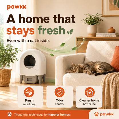 Pawkk Self-Cleaning Litter Box