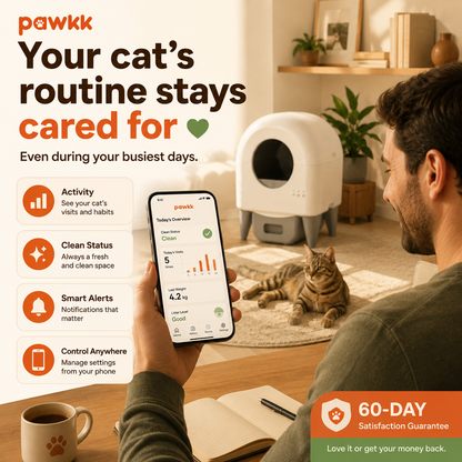 Pawkk Self-Cleaning Litter Box