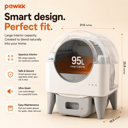Pawkk Self-Cleaning Litter Box